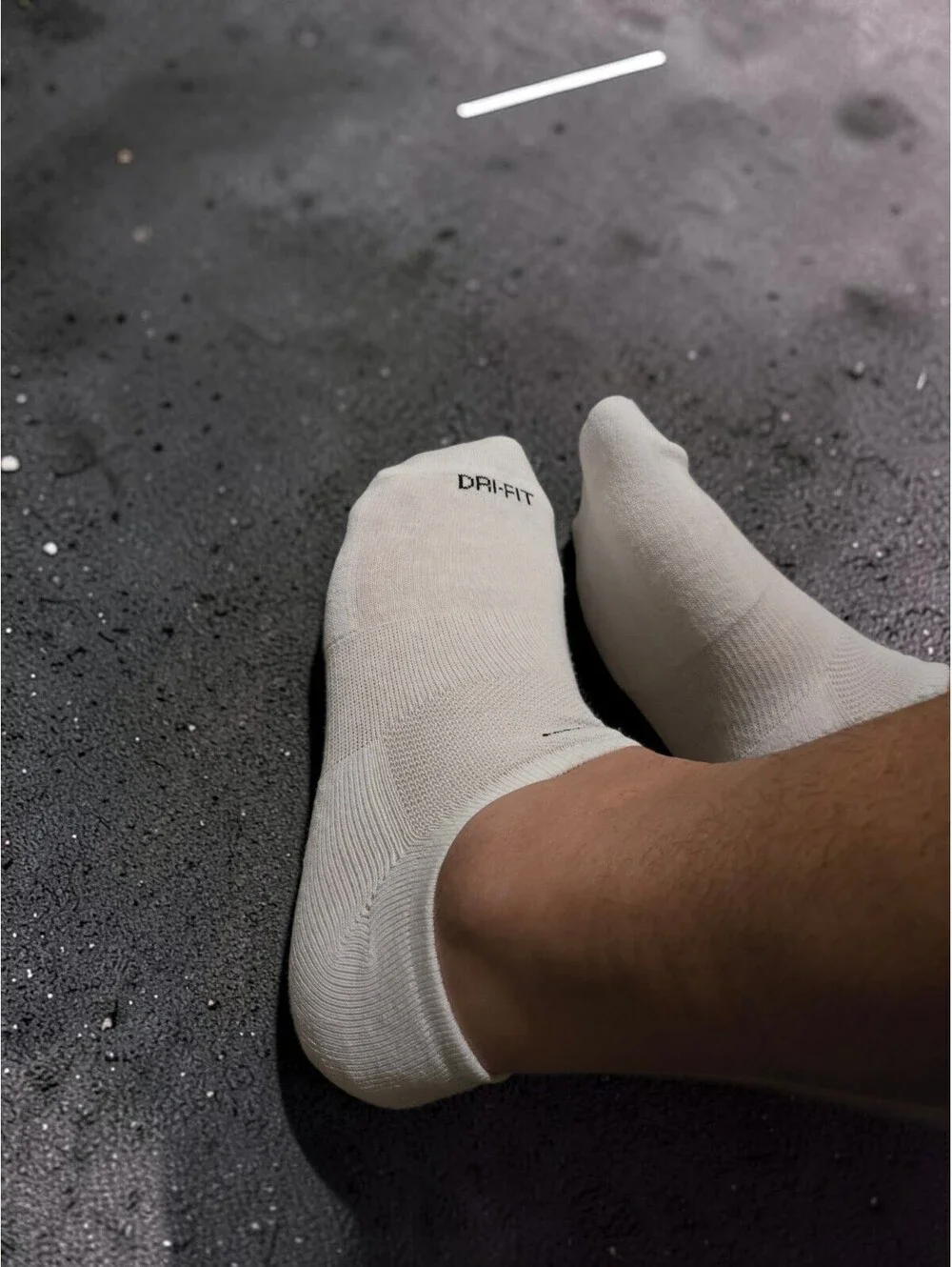 Nike Dri-FIT low cut Socks White